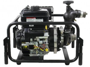 Moveable high pressure forestry fire water pump